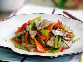 豬肝炒蘿蔔 豬肝炒蘿蔔