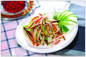 五彩雞絲 五彩雞絲