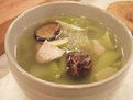 冬筍芥菜肉片湯 冬筍芥菜肉片湯