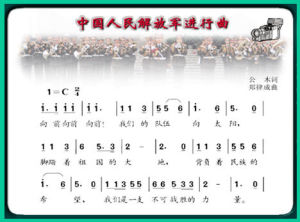 中國人民解放軍進行曲 中國人民解放軍進行曲