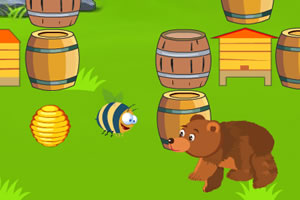 小熊偷吃蜂蜜 小熊偷吃蜂蜜