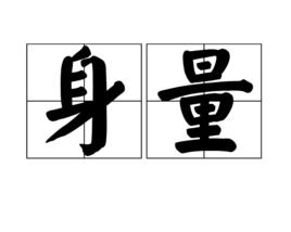 身量 身量