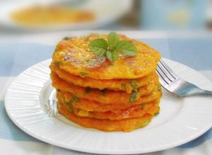 胡蘿蔔煎餅 胡蘿蔔煎餅