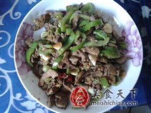 雞肝尖椒 雞肝尖椒