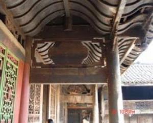 正房迴廊卷棚頂