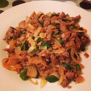 孜然羊肉改良版