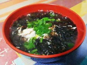 紫菜豇豆湯 紫菜豇豆湯