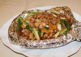 鐵板豬生腸 鐵板豬生腸