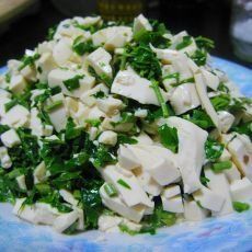 香椿拌豆腐 香椿拌豆腐