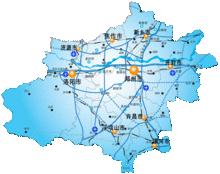 中原城市群規劃圖