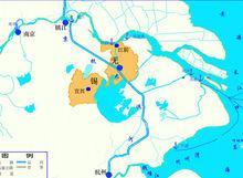 無錫市在長江三角洲的位置
