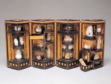 清竹絲纏枝番蓮多寶格圓盒 清竹絲纏枝番蓮多寶格圓盒