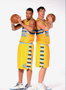 13-14賽季掘金隊寫真