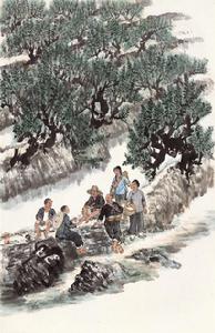 桑山行組畫之七 桑山行組畫之七