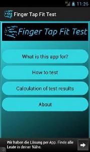Finger Tap Fit Test Finger Tap Fit Test