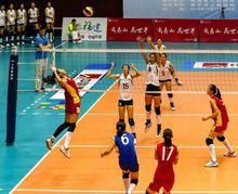 全國首屆青運會女排U19小組賽收官比賽1