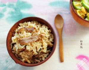 松茸飯 松茸飯