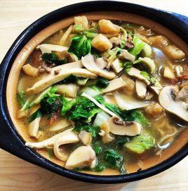 蘑菇肉絲湯 蘑菇肉絲湯