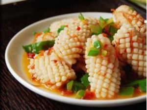 魷魚燴肉茸 魷魚燴肉茸