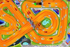 風火輪四驅車競速