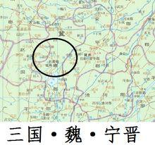 三國兩晉南北朝時期寧晉地區古地圖