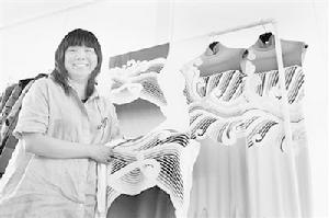 廣州亞運會中選禮服“行雲流水”