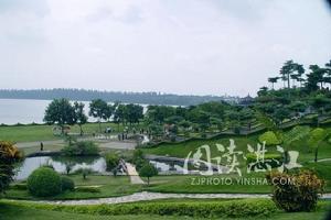 湖光岩景區一景