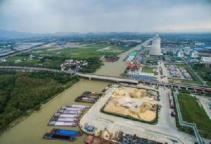 長興縣物流園區內河碼頭