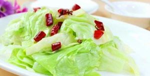 冬菜熗炒包心菜 冬菜熗炒包心菜