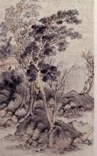 《明趙左山水圖軸》 《明趙左山水圖軸》