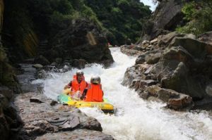 奉化大堰大泉坑漂流 奉化大堰大泉坑漂流