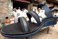 世界第一大的涼鞋 世界第一大的涼鞋