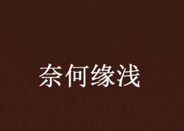 奈何緣淺[言情小說]