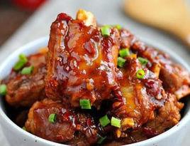 蒜蓉辣醬燒排骨 蒜蓉辣醬燒排骨