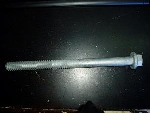 六角法蘭面圓弧螺紋管片螺栓