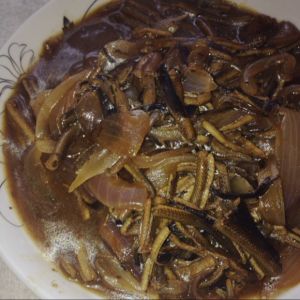 炒洋蔥鱔絲 炒洋蔥鱔絲