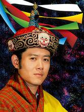 英氣逼人的不丹國王