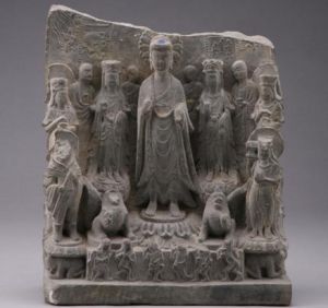 梁普通四年釋迦造像龕