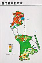 澳門地形圖