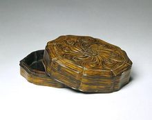 清棕竹葵花式盒 清棕竹葵花式盒