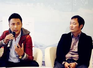 陳坤與費勇(右)