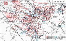 遼瀋戰役作戰地圖