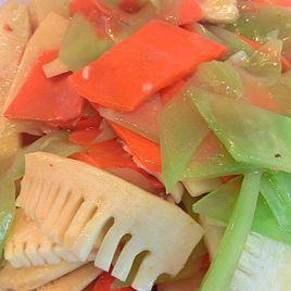 清炒黃綠筍 清炒黃綠筍