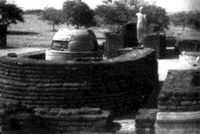 龍樹山的佛塔遺蹟