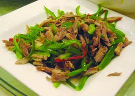 蘑菇炒鴨肉絲 蘑菇炒鴨肉絲