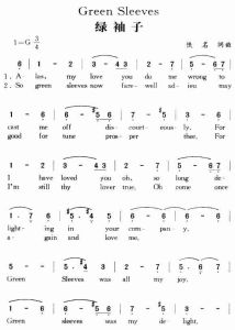 綠袖子[綠袖子：英國民謠]