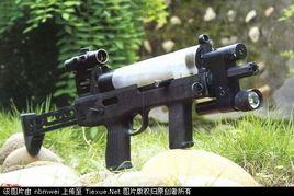 中國新型滾筒彈匣衝鋒鎗