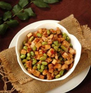 肉丁香乾炒青豆 肉丁香乾炒青豆