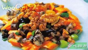 胡桃龍眼雞丁 胡桃龍眼雞丁