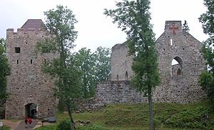 （圖）錫古爾達的城堡廢墟